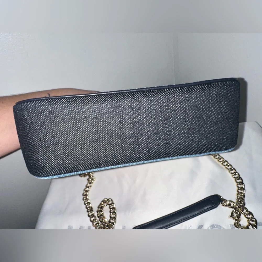 Michael Kors Sloan Small Denim crossbody! - Picture 4 of 9